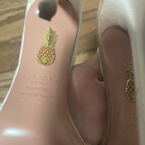 Aquazzura satin bow heels - Picture 5 of 6